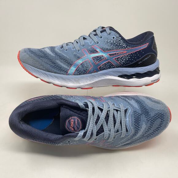 ASICS Gel Nimbus 23 Run Shoes Womens Sz 8 1/2 Blue 82.8=J.6.3 - Picture 3 of 11